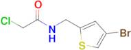 n-[(4-bromothiophen-2-yl)methyl]-2-chloroacetamide