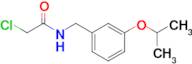 2-Chloro-n-{[3-(propan-2-yloxy)phenyl]methyl}acetamide