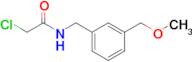 2-Chloro-n-{[3-(methoxymethyl)phenyl]methyl}acetamide