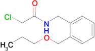 2-Chloro-n-{[2-(propoxymethyl)phenyl]methyl}acetamide