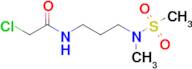 2-Chloro-n-[3-(n-methylmethanesulfonamido)propyl]acetamide