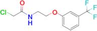 2-Chloro-n-{2-[3-(trifluoromethyl)phenoxy]ethyl}acetamide