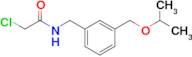 2-Chloro-n-({3-[(propan-2-yloxy)methyl]phenyl}methyl)acetamide