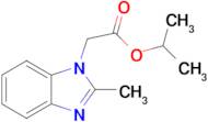 Propan-2-yl 2-(2-methyl-1h-1,3-benzodiazol-1-yl)acetate