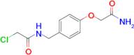 n-{[4-(carbamoylmethoxy)phenyl]methyl}-2-chloroacetamide