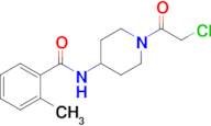 n-[1-(2-chloroacetyl)piperidin-4-yl]-2-methylbenzamide