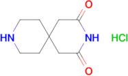 3,9-Diazaspiro[5.5]undecane-2,4-dione hydrochloride