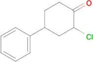 2-Chloro-4-phenylcyclohexan-1-one