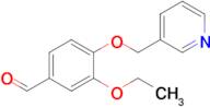 3-Ethoxy-4-(pyridin-3-ylmethoxy)benzaldehyde