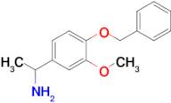 1-[4-(benzyloxy)-3-methoxyphenyl]ethan-1-amine