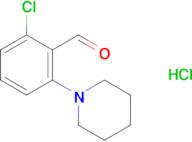 2-Chloro-6-(piperidin-1-yl)benzaldehyde hydrochloride