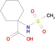 1-Methanesulfonamidocyclohexane-1-carboxylic acid