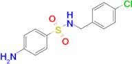 4-Amino-n-[(4-chlorophenyl)methyl]benzene-1-sulfonamide