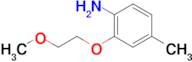 2-(2-Methoxyethoxy)-4-methylaniline