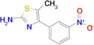 5-Methyl-4-(3-nitrophenyl)-1,3-thiazol-2-amine