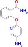 2-[(5-aminopyridin-2-yl)oxy]benzamide