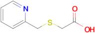 2-[(pyridin-2-ylmethyl)sulfanyl]acetic acid