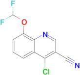 4-Chloro-8-(difluoromethoxy)quinoline-3-carbonitrile