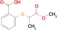 2-[(1-methoxy-1-oxopropan-2-yl)sulfanyl]benzoic acid