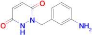 1-[(3-aminophenyl)methyl]-1,2,3,6-tetrahydropyridazine-3,6-dione