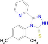 4-(2,4-dimethylphenyl)-3-(pyridin-2-yl)-4,5-dihydro-1H-1,2,4-triazole-5-thione