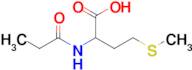 4-(Methylsulfanyl)-2-propanamidobutanoic acid