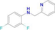 2,4-Difluoro-n-(pyridin-2-ylmethyl)aniline