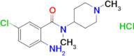 2-Amino-5-chloro-n-methyl-n-(1-methylpiperidin-4-yl)benzamide hydrochloride