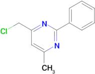 4-(Chloromethyl)-6-methyl-2-phenylpyrimidine