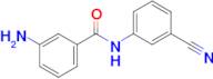 3-Amino-n-(3-cyanophenyl)benzamide