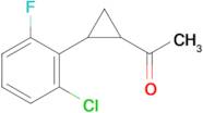 1-[2-(2-chloro-6-fluorophenyl)cyclopropyl]ethan-1-one