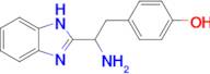 4-[2-amino-2-(1h-1,3-benzodiazol-2-yl)ethyl]phenol