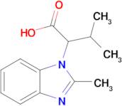 3-Methyl-2-(2-methyl-1h-1,3-benzodiazol-1-yl)butanoic acid