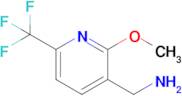 1-[2-methoxy-6-(trifluoromethyl)pyridin-3-yl]methanamine