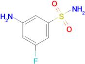 3-Amino-5-fluorobenzene-1-sulfonamide