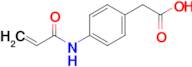 2-[4-(prop-2-enamido)phenyl]acetic acid