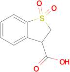 1,1-Dioxo-2,3-dihydro-1lambda6-benzothiophene-3-carboxylic acid