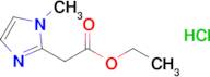 Ethyl 2-(1-methyl-1h-imidazol-2-yl)acetate hydrochloride