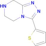 3-(Thiophen-2-yl)-5h,6h,7h,8h-[1,2,4]triazolo[4,3-a]pyrazine