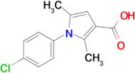 1-(4-Chlorophenyl)-2,5-dimethyl-1h-pyrrole-3-carboxylic acid