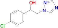 1-(4-Chlorophenyl)-2-(1h-1,2,4-triazol-1-yl)ethan-1-ol