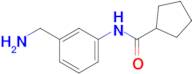 n-[3-(aminomethyl)phenyl]cyclopentanecarboxamide