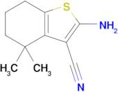 2-Amino-4,4-dimethyl-4,5,6,7-tetrahydro-1-benzothiophene-3-carbonitrile