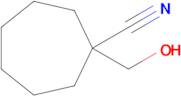 1-(Hydroxymethyl)cycloheptane-1-carbonitrile