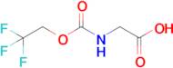 2-{[(2,2,2-trifluoroethoxy)carbonyl]amino}acetic acid