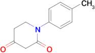 1-(4-Methylphenyl)piperidine-2,4-dione