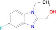 (1-Ethyl-5-fluoro-1h-1,3-benzodiazol-2-yl)methanol