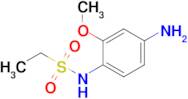 n-(4-Amino-2-methoxyphenyl)ethane-1-sulfonamide