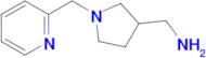 [1-(pyridin-2-ylmethyl)pyrrolidin-3-yl]methanamine