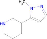 3-(1-Methyl-1h-pyrazol-5-yl)piperidine